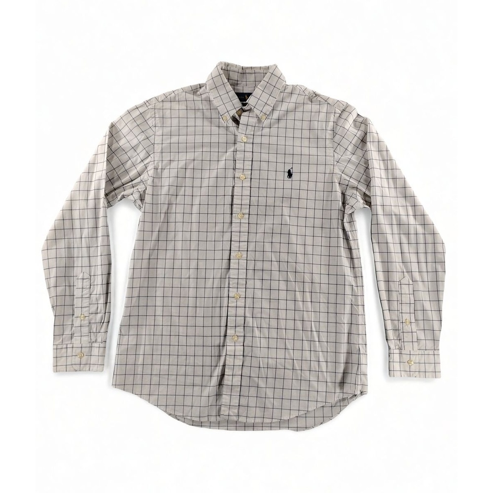 Ralph Lauren Classic Fit Shirt M 15 1/2 Cotton Elastane Preppy Minimalist
